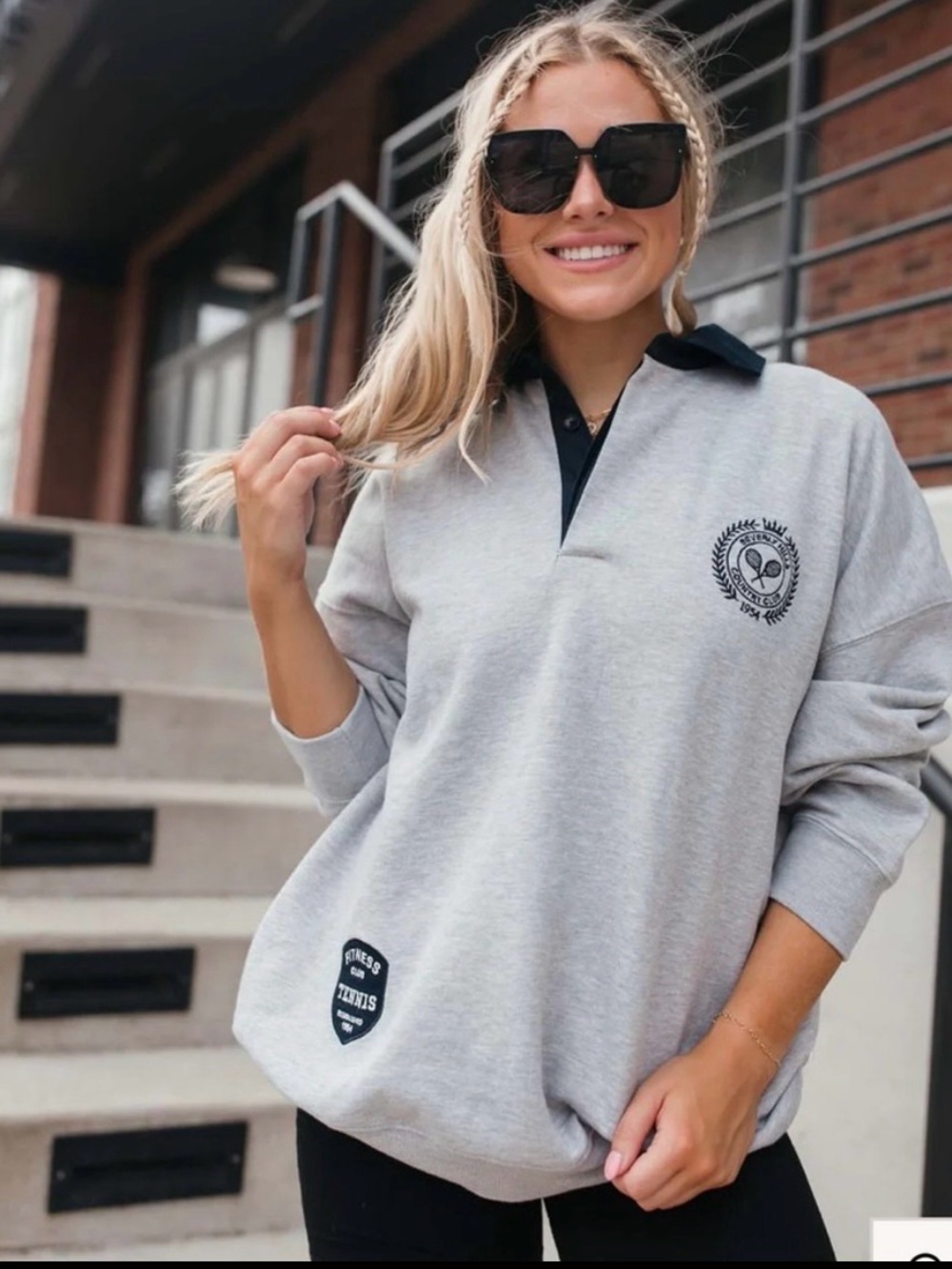 Vintage Havana Country Club Tennis Sweatshirt